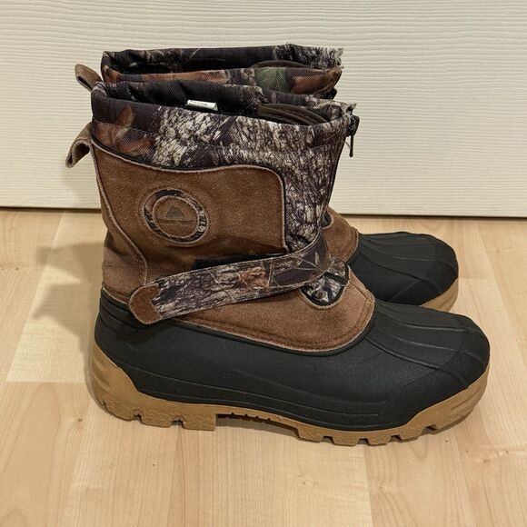 Boots!! Ozark Trail Ladies Boot Black Brown Size 6 Used - Picture 3 of 8